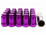 Z Racing Purple 35MM Steel Close Ended Tuner Lug Nuts 20PCS 12X1.25MM Key New. Price: $29.00.