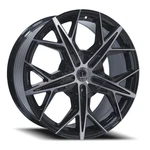 18X8 Luxxx 44 Gloss Black Machined Face Wheels 5X4.5-120 (35MM) Set Of New. Price: $1096.00.