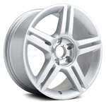 For Audi A4 05-11 Alloy Factory Wheel Double 5-SPOKE Painted Silver 17X7.5 New. Price: $207.60.
