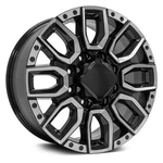 For Chevy Express 2500 97-99 Alloy Factory Wheels 8 U-spoke Black Milled New. Price: $313.00.