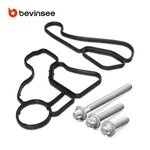 For Bmw N54 N55 N20 Oil Filter Housing Gasket Cooler Seal & Bolts New. Price: $17.99.