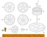 Chrysler Oem Wheel-lug Nut 6511051AA New. Price: $17.95.
