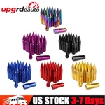 Cap Spiked Racing Wheel Lug Nuts 20PCS M12 X 1.5MM 60MM Arrow Style New. Price: $22.99.