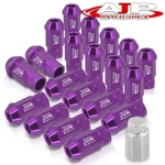 Universal M12X1.5MM Road Tall Extended Wheel Rims Lug Nuts Purple + Adapter New. Price: $21.00.