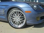 Mrr GT1 Mesh Silver Wheels For Chrysler Crossfire 18X8.5/19X9.5 5X112 Rims Set 4 New. Price: $1371.00.