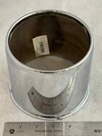 Gorilla Chrome Open Hub Cover Wheel 8 Lug Metal Center Cap HC212A 5.10" Od New. Price: $80.00.