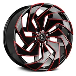 Xcess X04 Wheels 22X9 (15, 5X114.3, 72.6) Gloss Rims Set Of New. Price: $1544.00.