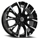 Luxxx Alloys 46 Wheel 18X8 (35, 5X114.3, 73.1) Black Single Rim New. Price: $274.00.