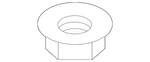 Genuine Hyundai Stabilizer Link Nut 54559-2E000 New. Price: $11.20.
