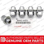 Genuine Toyota Lexus Set Of 5 Oem Alloy Wheel Lug Nut 90942-01033 / 90080-17039 New. Price: $22.99.
