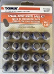 Dorman 711-355C Matte Black Spline Drive Lock Set M12-1.50 Brand New. Price: $36.98.