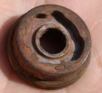 Gm Code "brown" Wire Spoke Hubcap Lock Nut Cadillac / Buick "o" Used. Price: $22.00.