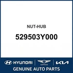 1994-2023 Hyundai Accent Nut-hub Oem New 529503Y000. Price: $58.30.