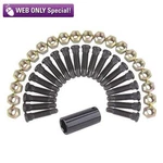 Web Only Special! 5/8" Course Studs & Nuts With Free Socket New. Price: $47.99.