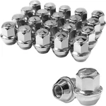 Lug Nuts 20PCS Oem Wheel M12X1.5-27MM Wide, Silver New. Price: $38.00.