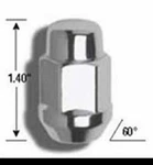 Gorilla Chrome Lug Nut (1) Acorn Bulge Heat Treat 41188 3/4IN Drive 1/2IN New. Price: $15.55.