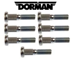 (7 Pcs) Serrated Wheel STUD-0.620 In. Knurl, 2-3/4 9/16-18 Dorman 610-188 New. Price: $35.99.