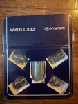 Genuine Oem Hyundai Wheel Locks U8440-00501 New. Price: $35.00.