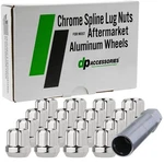 Dpaccessories Chrome M12X1.25 Lug Nuts For Aftermarket Wheels - Open End Spli... New. Price: $78.41.