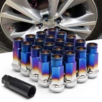 M12 X 1.5MM Titanium Burnt Blue Open End Steel Acorn Wheel Lug Nuts 20PCS New. Price: $22.49.