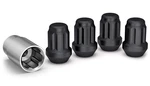 4 Matte Black Lug Nuts & Key 1/2"-20 Lock For Aftermarket/factory Wheels New. Price: $22.99.