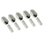 Empi 9533 Chrome Nut, Stud Kit, M12-1.5, 60 Degree (steel Wheels) Set Of New. Price: $18.64.