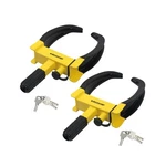 Kaycentop Universal Wheel Clamp Anti Theft Trailer Locks Fit Most Vehicl... New. Price: $66.97.