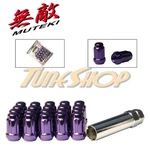 Muteki Close End Spline Tuner Lock Lug Nuts 12X1.5 Acorn Wheels Rim Purple New. Price: $64.95.