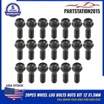 Set Of 20 Wheel Lug Bolts Nuts 12 X1.5MM For Bmw E46 E90 E39 E60 E53 36131095390 New. Price: $32.99.