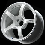 Advan YAD8I35EWMR Fits: TC4 18X9 +35 5-114.3 Racing White Metallic & Ring Wheel New. Price: $688.89.