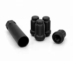 Matte Black M12X1.50 Spline Lug Nut W/key 4 Pack For Aftermarket Wheels New. Price: $14.99.