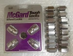 Mcgard Tough Locks Wheel Set #24130 1/2" X 20 And Lugnuts Used. Price: $30.00.