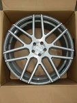 22" Xo Luxury Moscow Rotary Forged Wheel 5X112 22X9 32ET Grey With Brushed Face New. Price: $250.00.