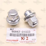 New Genuine Oem Toyota Lexus Chrome Lug Nuts For Alloy Wheels 9094201033 - X2. Price: $13.63.