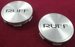 Ruff Racing Wheels Silver Custom Center Caps Set Of # 1003-22/CAP M-773 Used. Price: $49.43.