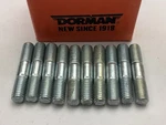(10) Dorman 675-010 Double End Stud: 7/16-14 X 3/4 Inch And 7/16-20 New. Price: $20.66.