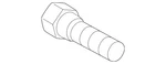 Genuine Mitsubishi Wheel Bolt 3880A151 New. Price: $9.55.