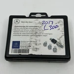 Mercedes-benz Oem Wheel Lock Set B66470155 W/ Key Case Lug Bolts Genuine Used. Price: $39.95.