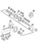 Genuine Mopar Hub Bolt 68026054AB New. Price: $28.83.