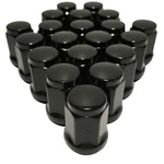 20 Black Bulge Acorn Closed End 12X1.5 Cone Seat Lug Nuts 1.38" Tall Honda Acura New. Price: $21.43.