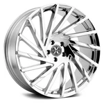 Xcess X02 Wheel 22X9 (15, 5X114.3, 72.6) Chrome Single Rim New. Price: $514.00.