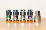 Kyo-ei Project Kics R40 Iconix M14X1.5 Neochrome (capless) (4 Lock Lug Set) New. Price: $110.00.