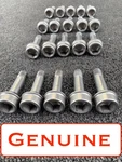 Genuine Ferrari Titanium Lugs Bolts Studs 360 430 F12 458 488 599 612 Oem F8 New. Price: $1195.00.