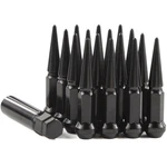 Gasupply 10X1.25 Spike Lug Nuts 16PCS, Closed End Bulge Acorn M10-1.25, Black New. Price: $46.01.