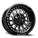 17X9 Luxxx LHD33 Gloss Black Milled Wheel 5X4.5-5 (-12MM) New. Price: $316.00.