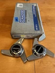 Cragar Three Bar Spinners Vintage Part #29026 Set Of New Box. Price: $74.99.