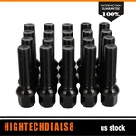 Extended 14X1.5 Black Lug Bolts (20) 45MM Shank Ball Seat R12 For Audi Spacers New. Price: $32.80.