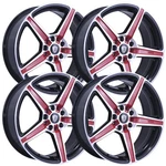 (SET-4) G-line G5067 18X9 5X112/5X114.3 Red 38MM Wheels Rims Inch New. Price: $904.80.