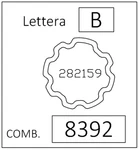 Code 8392 B Oe Replacement Wheel Lock Spare Key Euro Made New Fits Alfa Romeo. Price: $79.99.