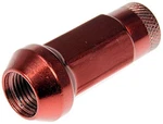 Dorman 713285E Wheel Lug Nut For Select Models - Red Chrome New. Price: $63.77.
